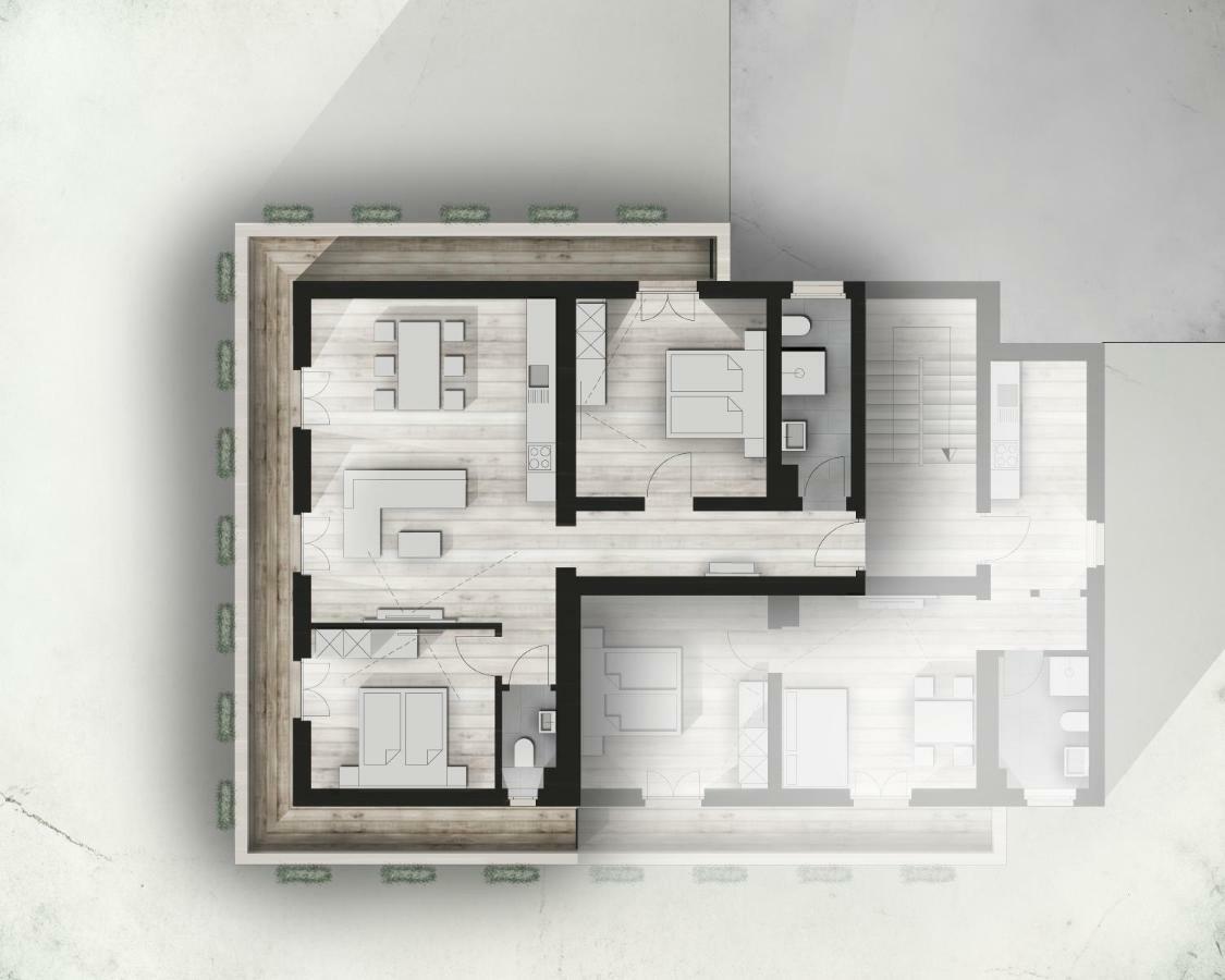 Hillside Apartments Pircher Fuegen Exterior photo